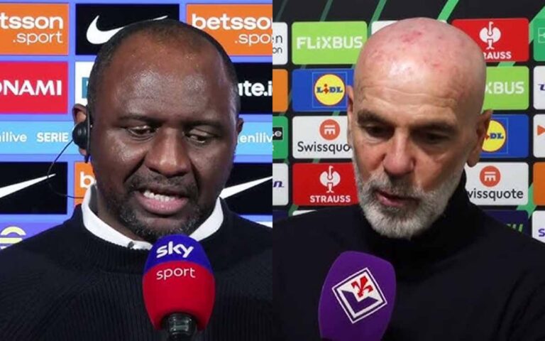 Serie A – Genoa e Fiorentina in crisi: fiducia confermata per Vieira e Pioli. Per ora…
