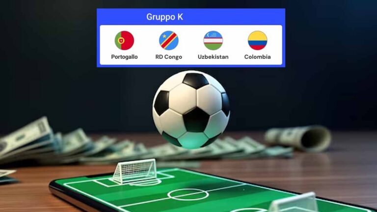 Pronostici Mondiali 2026 – Analisi, quote e favorite del Gruppo K